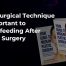 Surgical technique and breastfeeding after breast surgery